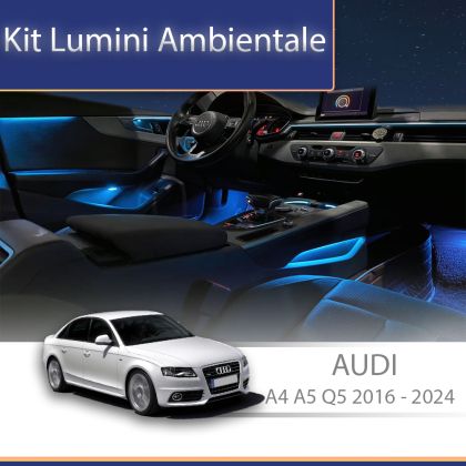 Schimbator Cristal iluminat NIGHTVIBE Audi A4 A5 Q5 B9 2016-2024