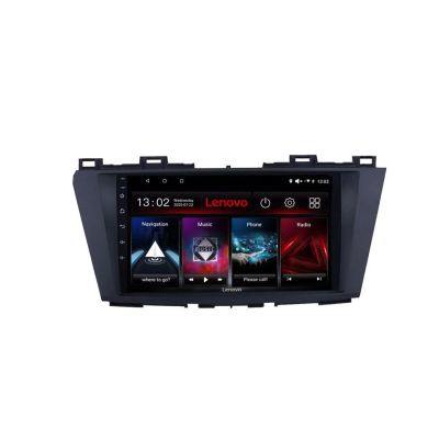 Navigatie Mazda 5 2010-2017 Lenovo Kit-117 8 core QLED 2K 4+64 360 Android Waze USB Navigatie Internet Youtube Radio