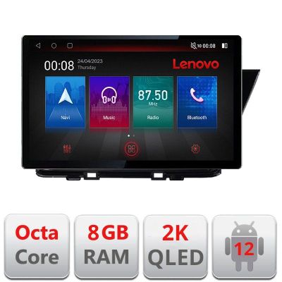 Navigatie Kia Niro 2017-, Ecran 2K QLED 13",Octacore,8Gb RAM,128Gb Hdd,4G,360,DSP,Carplay,Bluetooth