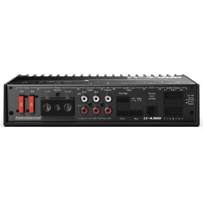 Amplificator puternic 4 canale cu ACCUBASS® 12V Audio Control LC-4.800, 4 x 200 watts, in 2 sau 4 ohm, clasa D