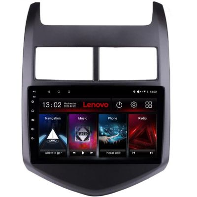 Navigatie Chevrolet Aveo 2010-2013 Lenovo Kit-AVEO10 8 core QLED 2K 8+256 360 Android Waze USB Navigatie Internet Youtube Radio