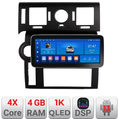 Navigatie dedicata Edonav Hummer H2 2002-2008  Edotec 4+64 12.3 inch Incell 1K android Wifi 5Ghz gps internet  KIT-hummer2002