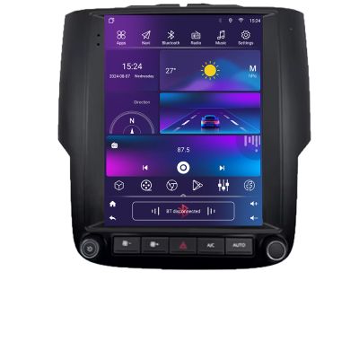 Navigatie Dodge Ram 2013-2018 Edonav Tesla Qled 9.7",Octacore,4Gb RAM,32Gb,4G,DSP,Carplay,Android Auto, 360, fibra optica, coaxial,Bluetooth