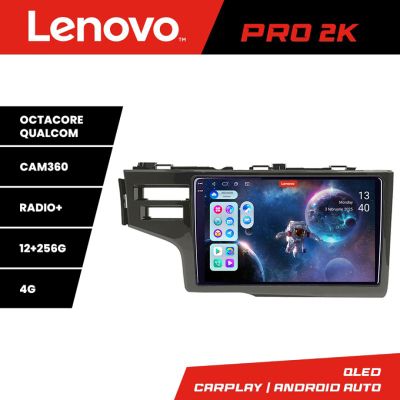 Navigatie Honda Fit 2014-2019 Android radio gps internet 8 core QLED 2K 12+256 360 Lenovo