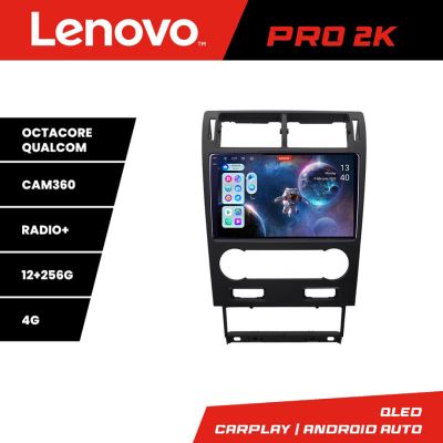 Navigatie Ford Mondeo 2004-2007 Lenovo Qled 2K Octa Core 12+256 360 DSP ADAS carplay android auto radio internet kit-mondeo2004-v2+PRO-2K-9-12+256