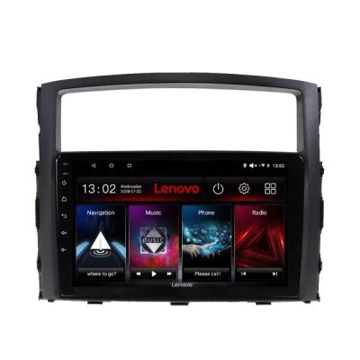Navigatie Mitsubishi Pajero Lenovo Kit-452 8 core 6+128 GB Android Waze USB Navigatie Internet Youtube Radio