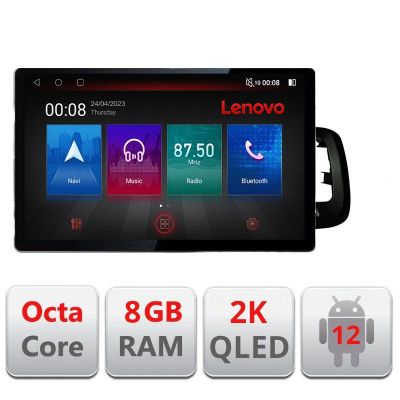 Navigatie Volvo S60 2008-2014 N-s60-08 ecran 13" 2K 8+128 Android Waze USB Navigatie 4G 360 Toslink Youtube Rad