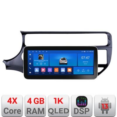 Navigatie Kia Rio K-504 Edotec 4+64 12.3 inch Incell 1K android Wifi 5Ghz gps internet