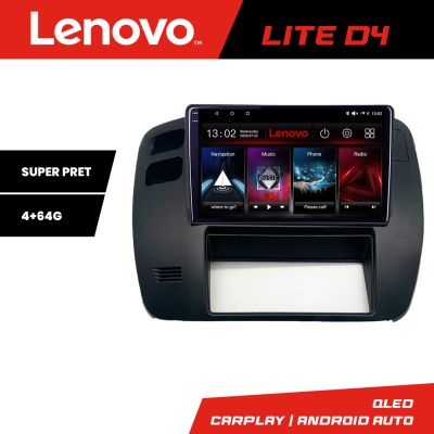Navigatie Nissan Patrol 2000-2005 Lenovo QLED 1K 4+64 WIFI 5Ghz carplay android auto Android kit-patrol-old+EDT-LITE-D4-9-4+64