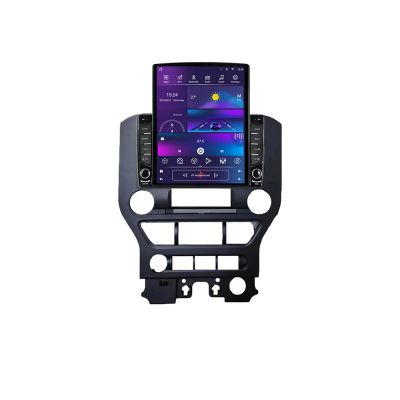 Navigatie Ford Mustang 2015-2020 G-MUSTANG ecran tip TESLA 9.7" cu Android Radio Bluetooth Internet GPS WIFI 4+32GB DS