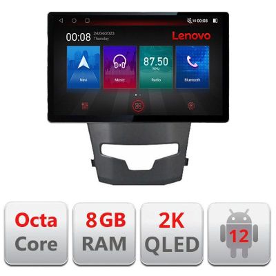 Navigatie Ssangyong Korando 2014-2019 N-1159 ecran 13" 2K 8+128 Android Waze USB Navigatie 4G 360 Toslink Youtu