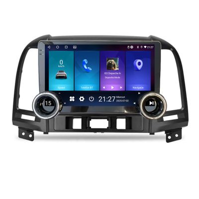 Navigatie Hyundai Santa Fe 2007-2012 Kit-008 Edotec  4+64 10.5 inch Incell 1K android Wifi 5Ghz gps internet