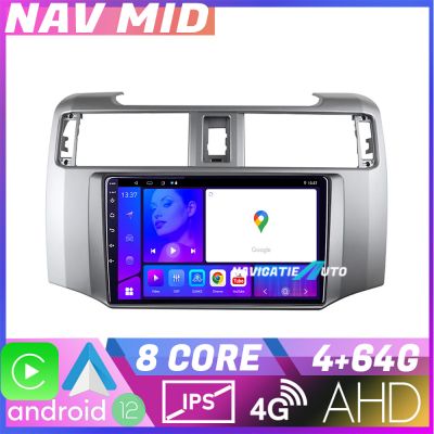 Navigatie Toyota 4runner 2009 2019 EDOTEC-LITE Android Ecran 720P Octa Core 4 64 Carplay