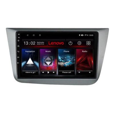 Navigatie Seat Leon 2005-2012 Lenovo Kit-leon05 8 core QLED 2K 4+64 360 Android Waze USB Navigatie Internet Youtube Radio