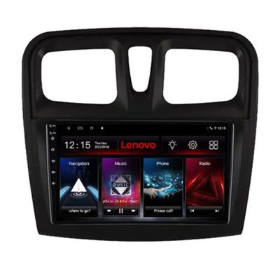 Navigatie Dacia Sandero 2012-2020 var B Android radio gps internet quad core 8 core 6+128 Lenovo