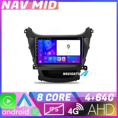 Navigatie Hyundai Elantra 2013 2015 KIT 359 EDOTEC-LITE Android Ecran 720P Octa Core 4 64 Carplay
