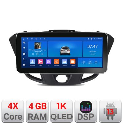 Navigatie Ford Transit K-845 Edotec 4+64 12.3 inch Incell 1K android Wifi 5Ghz gps internet