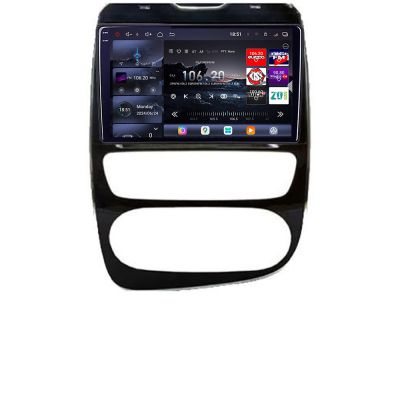 Navigatie Renault Clio 4 2012-2019 V2 Edotec Kit-468 8 core QLED 2K 16+512GB 360 Android Waze USB Navigatie Internet Youtube Radio