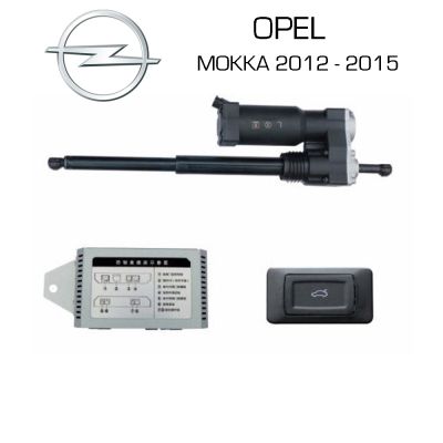 Sistem de ridicare și închidere portbagaj automat din buton și cheie Opel Mokka 2012 - 2015