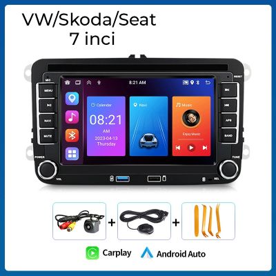 Navigație Universală Volkswagen Skoda Seat, 7 inci