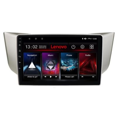 Navigatie Lexus RX 2003-2009 Lenovo Kit- rx-03 4+64 GB Android Waze USB Navigatie Internet Youtube Radio