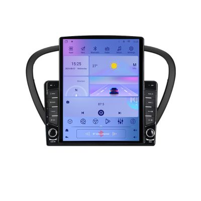 Navigatie Peugeot 607 Android radio gps internet quad core 2+32 ecran vertical 9.7" Kit-607+EDT-E708