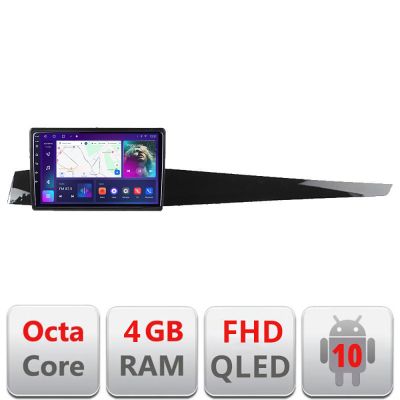 Navigatie Renault Laguna 3  Android Ecran QLED octa core 4+64 carplay android auto kit-laguna+EDT-E310V3