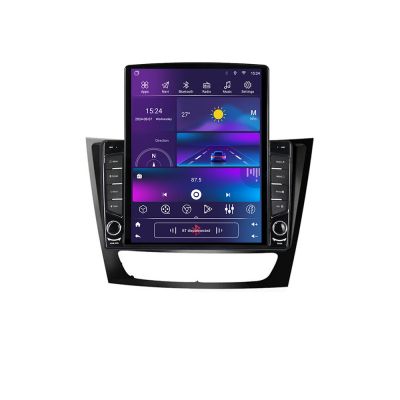 Navigatie Mercedes W211 W219 G-090 ecran tip TESLA 9.7" cu Android Radio Bluetooth Internet GPS WIFI 4+32GB DSP 4G Oct