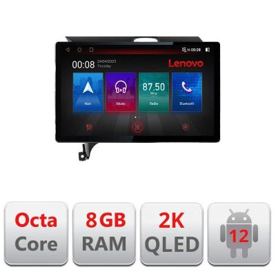 Navigatie Kia Cerato 2013-2017 N-1562 ecran 13" 2K 8+128 Android Waze USB Navigatie 4G 360 Toslink Youtube Radi