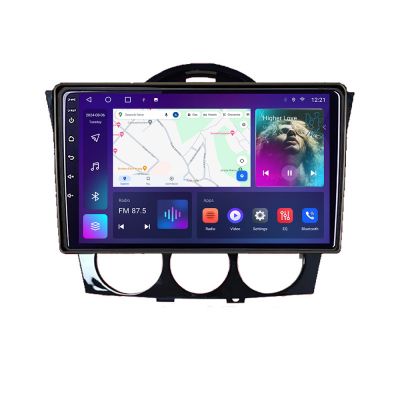 Navigatie Mazda RX8 2008-2011  Android Ecran QLED octa core 4+64 carplay android auto kit-rx8-11+EDT-E309V3