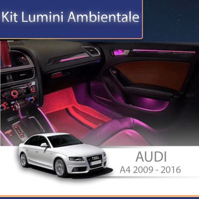 Lumini ambientale  Audi A4 A5 B8 2009-2016 set complet control telefon sau sistem original