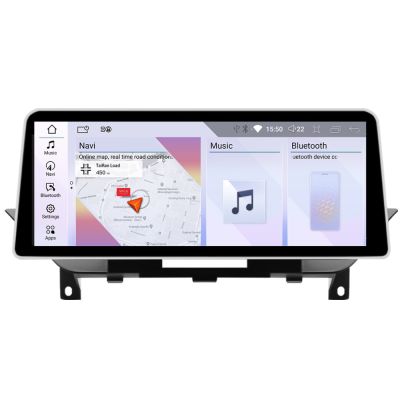 Navigatie BMW X1 E84 2010-2011 cu ecran CIC Android ecran 10.25" 4+32 4G BT