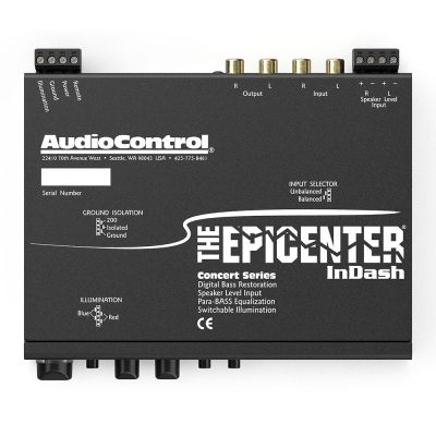 Procesor de sunet Audio Control Epicenter Tip Sertar, în 2-4 Ω, fără amplificator, procesor DSP