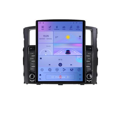 Navigatie Mitsubishi Pajero G-452 ecran tip TESLA 9.7" cu Android Radio Bluetooth Internet GPS WIFI 4+32GB DSP 4G Octa