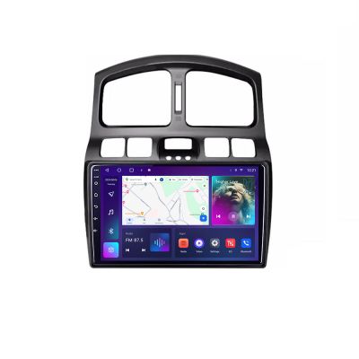 Navigatie Hyundai Santa Fe 2000-2006 Android Ecran QLED octa core 4+64 carplay android auto KIT-santafe-old+EDT-E309V3