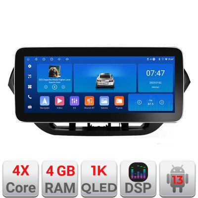 Navigatie Hyundai I10 2013-2019 K-HY38 Edotec 4+64 12.3 inch Incell 1K android Wifi 5Ghz gps internet