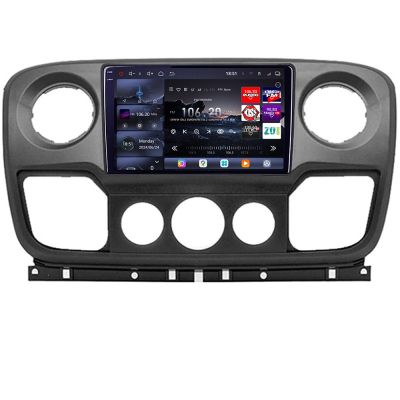 Navigatie Opel Movano, Renault Master 2010-2021 Android radio gps internet 8 core QLED 2K 16+512GB 360GB  Edotec V1