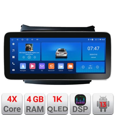 Navigatie Hyundai IX45 Santa Fe 2013-2015 K-209 Edotec 4+64 12.3 inch Incell 1K android Wifi 5Ghz gps internet 32