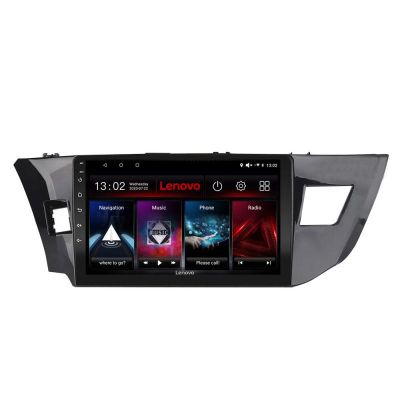Navigatie Toyota Corolla 2013-2017 Lenovo Kit-470 4+64 GB Android Waze USB Navigatie Internet Youtube Radio