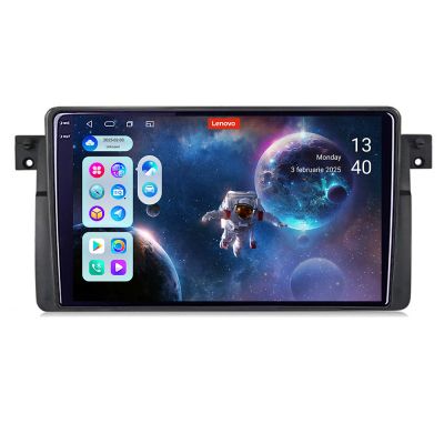 Navigatie BMW Seria 3 E46 Lenovo Kit-052 8 core QLED 2K 12+256 360 Android Waze USB Navigatie Internet Youtube Radio