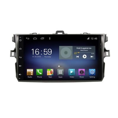 Navigatie TOYOTA Corolla 2007-2013 F-063 Octa Core cu Android Radio Bluetooth Internet GPS WIFI DSP 8+128GB 4G