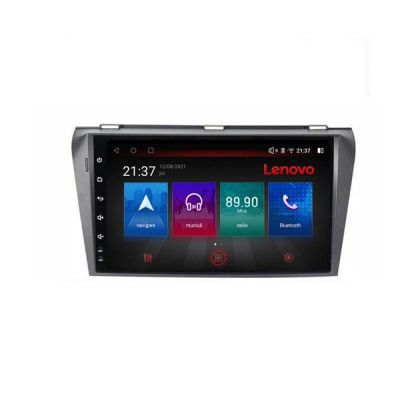 Navigatie Mazda 3 2004-2009 Lenovo Kit-161 8 core QLED Qualcomm 4+64 360 Android Waze USB Navigatie Internet Youtube Radio