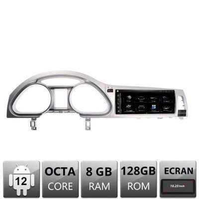 Navigatie Audi Q7 MMI3G 2010-2015 Android ecran de 10.25 8+128 gb gps bluetooth 4G