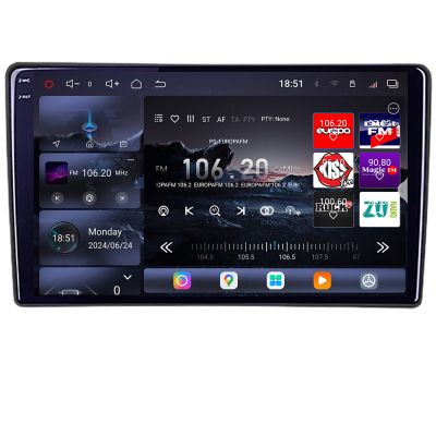 Navigatie VW Touareg 2002-2010 Android radio gps internet 8 core QLED 2K 16+512GB 360 Edotec