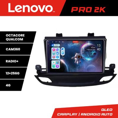Navigatie Opel Insignia 2018- Lenovo Kit-insignia19 8 core QLED 2K 12+256 360 Android Waze USB Navigatie Internet Youtube Radio