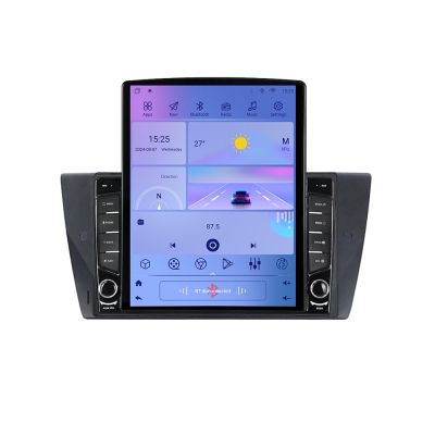 Navigatie BMW Seria 3 E90 G-095 ecran tip TESLA 9.7" cu Android Radio Bluetooth Internet GPS WIFI 4+32GB DSP 4G Octa C