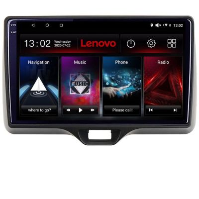 Navigatie Toyota Yaris 2020- Android radio gps internet 8 core QLED 2K 8+256 360 Lenovo