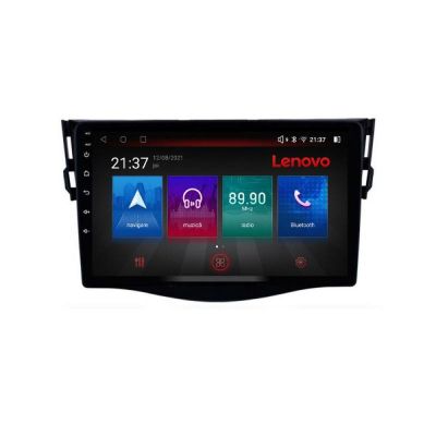 Navigatie Toyota RAV4 Lenovo Kit-018 8 core QLED Qualcomm 4+64 360 Android Waze USB Navigatie Internet Youtube Radio