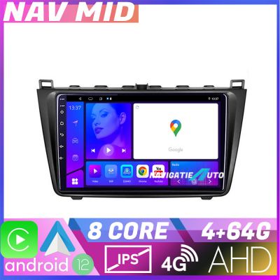 Navigatie Mazda 6 KIT 012 EDOTEC-LITE Android Ecran 720P Octa Core 4 64 Carplay