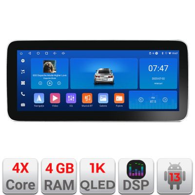 Navigatie Citroen C3 2022- Android radio gps internet 4+64 ecran 12.3 inch InCell display Qled 1K